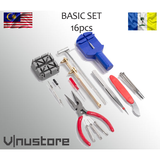 Watch Repair Kit | Watch Case Opener Spring Bar Tools | Watch Battery Replacement Tool Kit Watch Band Link Pin Tool Jam