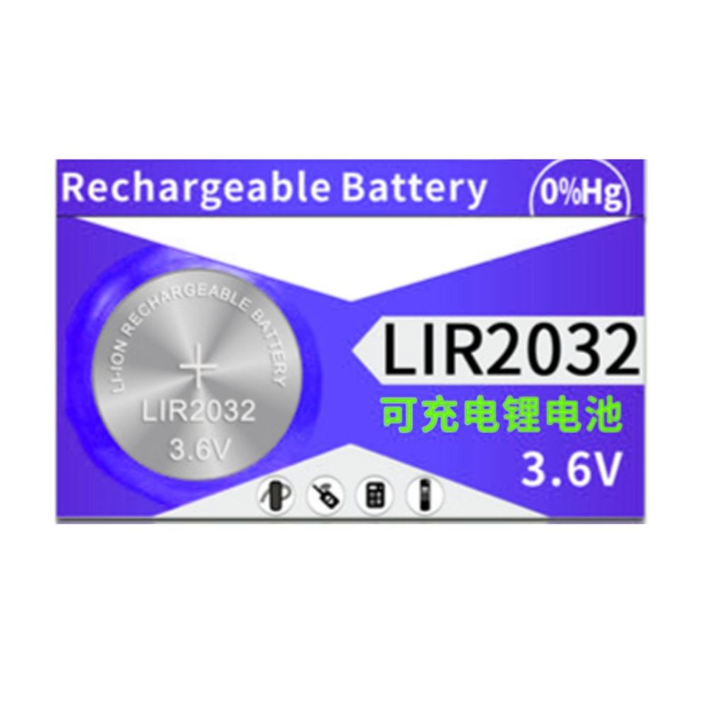 USB Type C Charger For 3.6V Coin Battery LIR2032 LIR2016 LIR2025 LIR1632 LIR1025 LIR1620 LIR1220 Batteries Bateri Button