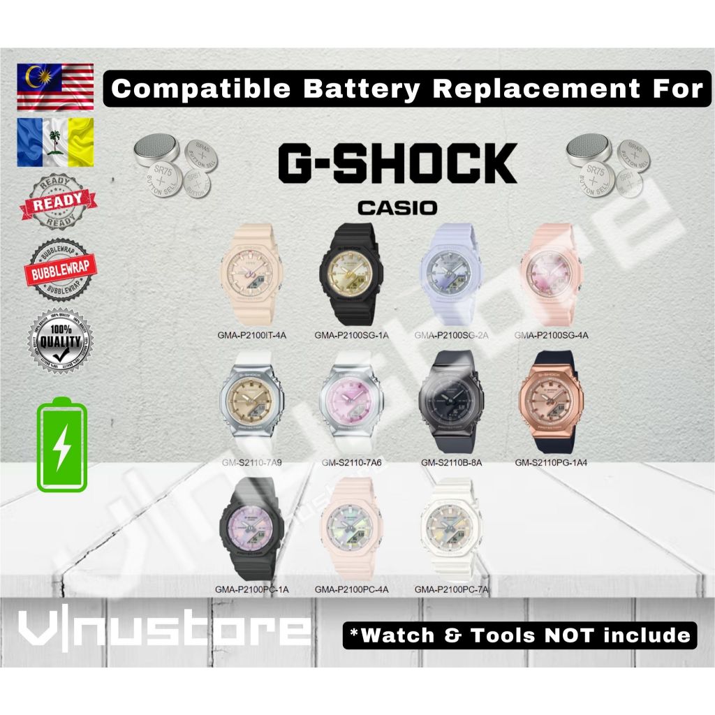 Battery For Casio G-Shock GM-S110 / GMA P2100 / GM S2110 ( MODULE 5730 ) Bateri