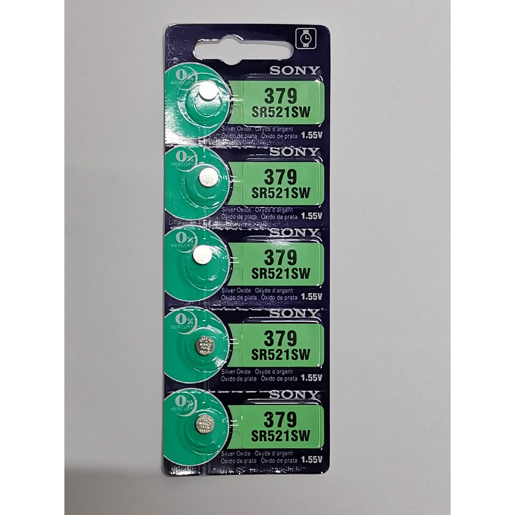 Japan SONY ori • 337 SR416SW • 364 SR621SW • 371 SR920SW • 377 SR626SW • 379 SR521SW • 399/395 SR927S/SW Watch Battery