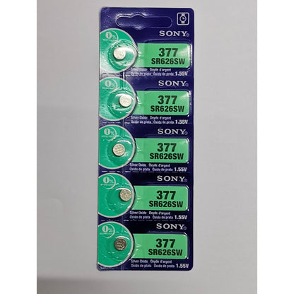Japan SONY ori • 337 SR416SW • 364 SR621SW • 371 SR920SW • 377 SR626SW • 379 SR521SW • 399/395 SR927S/SW Watch Battery