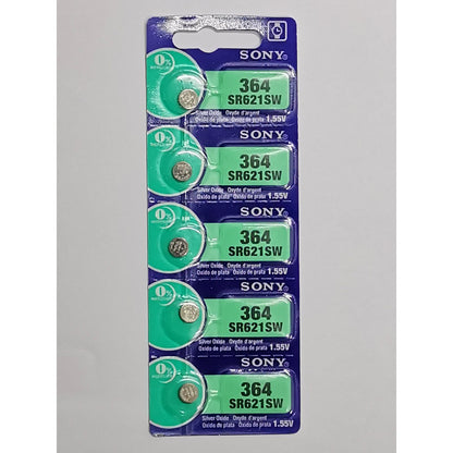 Japan SONY ori • 337 SR416SW • 364 SR621SW • 371 SR920SW • 377 SR626SW • 379 SR521SW • 399/395 SR927S/SW Watch Battery