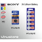 SONY 3V Lithium Coin Battery CR1220/CR1616/CR1620/CR1632/CR2016/CR2025/CR2032/CR2430/CR2450B CMOS BATTERY / BIOS BATTERY