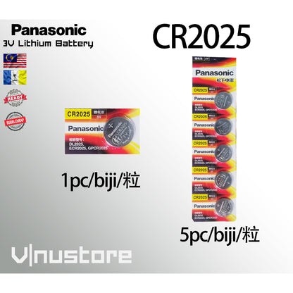 PANASONIC CR1025 CR1216 CR1220 CR1616 CR1620 CR1632 CR2016 CR2025 CR2032 CR2330 CR2430 3V Lithium Coin CMOS BIOS BATTERY