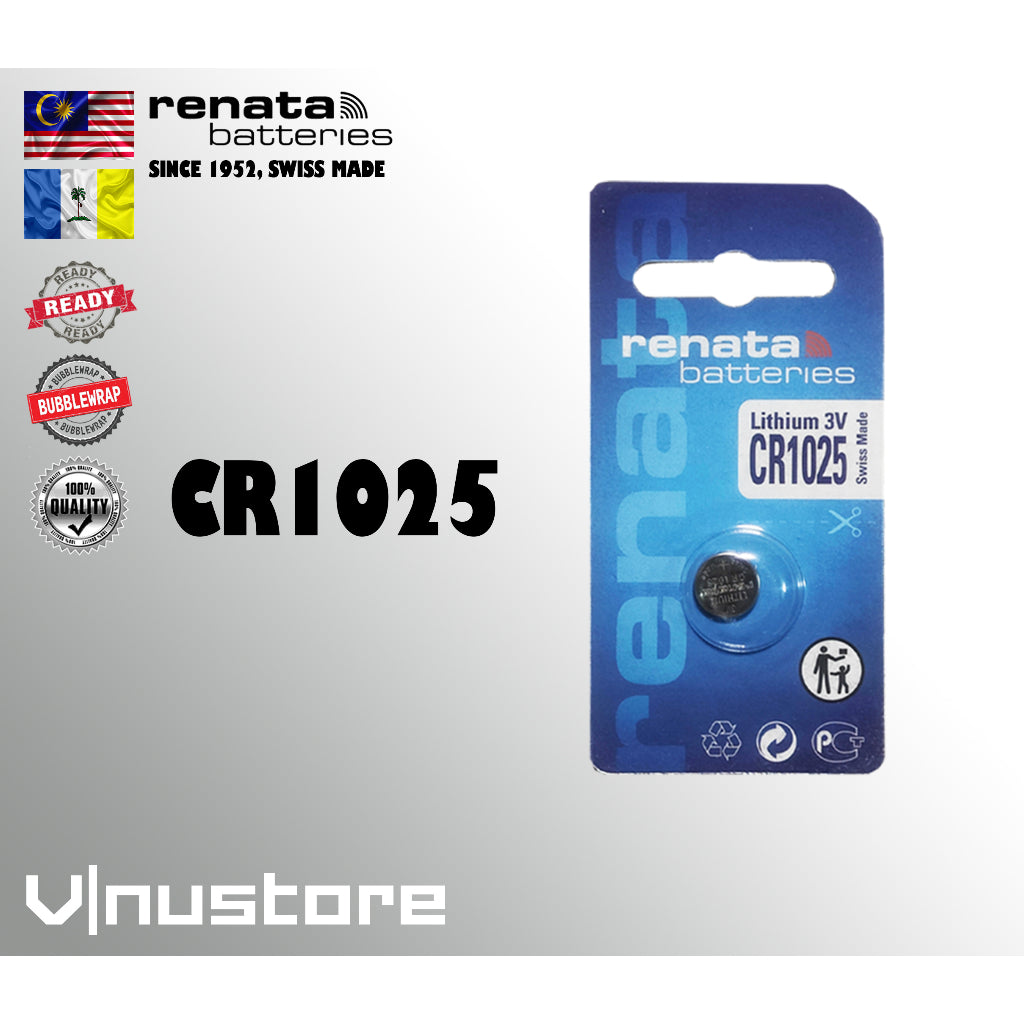 Ori Swiss • RENATA CR1025 CR1216 CR1225 CR1616 CR1620 CR1632 CR2016 CR2025 CR2032 CR2320 CR2325 CR2450N CR2477N Battery
