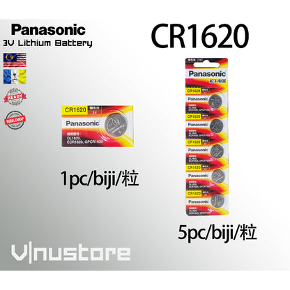 PANASONIC CR1025 CR1216 CR1220 CR1616 CR1620 CR1632 CR2016 CR2025 CR2032 CR2330 CR2430 3V Lithium Coin CMOS BIOS BATTERY