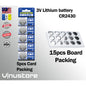 3V Lithium Battery CR2450 CR2430 CR2032 2025 2016 1632 1620 1616 1220 927 Batteries Bateri Coin Watch Remote Calculator
