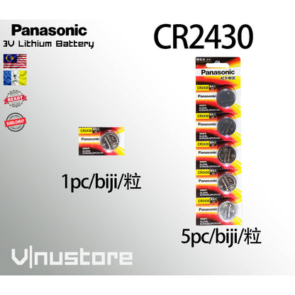 PANASONIC CR1025 CR1216 CR1220 CR1616 CR1620 CR1632 CR2016 CR2025 CR2032 CR2330 CR2430 3V Lithium Coin CMOS BIOS BATTERY