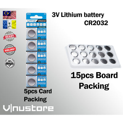 3V Lithium Battery CR2450 CR2430 CR2032 2025 2016 1632 1620 1616 1220 927 Batteries Bateri Coin Watch Remote Calculator