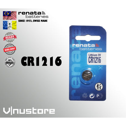 Ori Swiss • RENATA CR1025 CR1216 CR1225 CR1616 CR1620 CR1632 CR2016 CR2025 CR2032 CR2320 CR2325 CR2450N CR2477N Battery