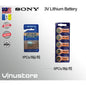 SONY 3V Lithium Coin Battery CR1220/CR1616/CR1620/CR1632/CR2016/CR2025/CR2032/CR2430/CR2450B CMOS BATTERY / BIOS BATTERY