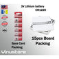 3V Lithium Battery CR2450 CR2430 CR2032 2025 2016 1632 1620 1616 1220 927 Batteries Bateri Coin Watch Remote Calculator