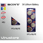 SONY 3V Lithium Coin Battery CR1220/CR1616/CR1620/CR1632/CR2016/CR2025/CR2032/CR2430/CR2450B CMOS BATTERY / BIOS BATTERY