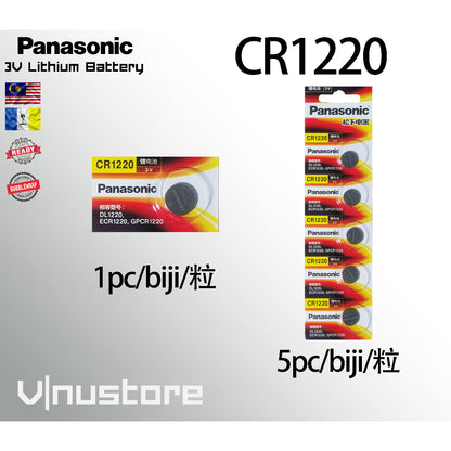 PANASONIC CR1025 CR1216 CR1220 CR1616 CR1620 CR1632 CR2016 CR2025 CR2032 CR2330 CR2430 3V Lithium Coin CMOS BIOS BATTERY