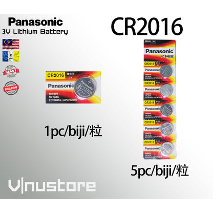 PANASONIC CR1025 CR1216 CR1220 CR1616 CR1620 CR1632 CR2016 CR2025 CR2032 CR2330 CR2430 3V Lithium Coin CMOS BIOS BATTERY