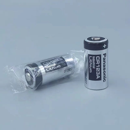 PANASONIC CR2 / CR123A Industrial Lithium Battery 3V Voltage 850mAh / 1550mAh for Camera, Flashlight & Smoke Detector