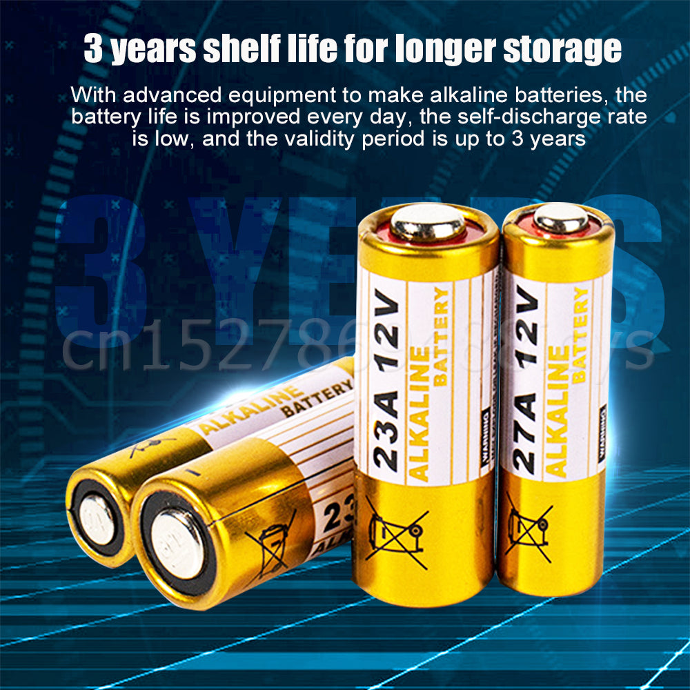 (Bulk) High Voltage Akaline Battery 12V23A / 12V27A / 12V 23A 27A | Direct Factory | Quality Door Remote Control Bell