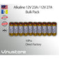 (Bulk) High Voltage Akaline Battery 12V23A / 12V27A / 12V 23A 27A | Direct Factory | Quality Door Remote Control Bell