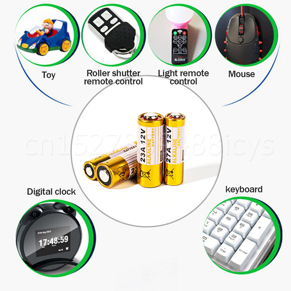 (Bulk) High Voltage Akaline Battery 12V23A / 12V27A / 12V 23A 27A | Direct Factory | Quality Door Remote Control Bell