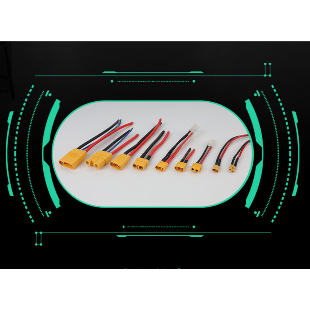XT30 XT60 XT90 Lipo Battery Plug Male / Female With Cable 10CM For FPV Drone RC Connector Power Charging