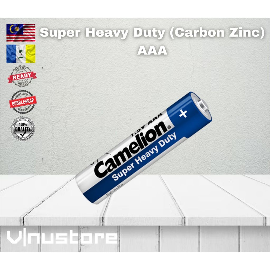 Camelion Batteries AA AAA Battery Super Heavy Duty & Akaline Plus 1.5V Bateri Camel Remote Control Clock