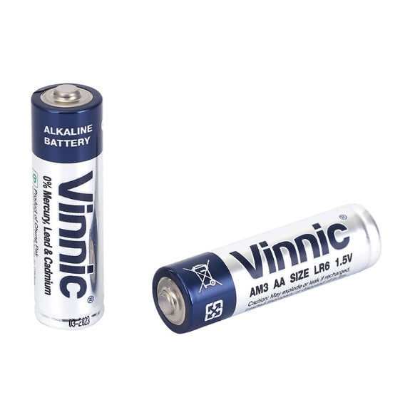 Original Vinnic AA / AAA Alkaline 1.5V Battery AM3 AM4 LR6 LR03
