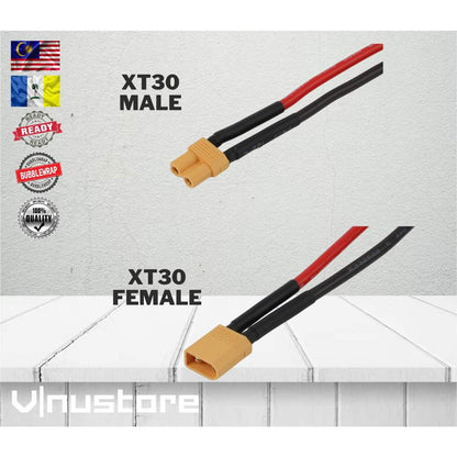 XT30 XT60 XT90 Lipo Battery Plug Male / Female With Cable 10CM For FPV Drone RC Connector Power Charging