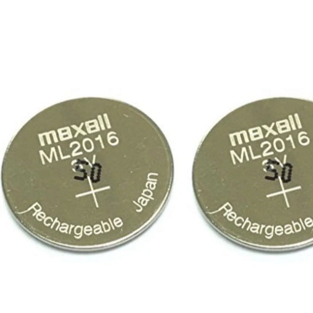 Japan Maxell Rechargeable 3V Coin Battery ML1220 ML2016 ML2025 ML2032 Replacement button cell SRAM RTC