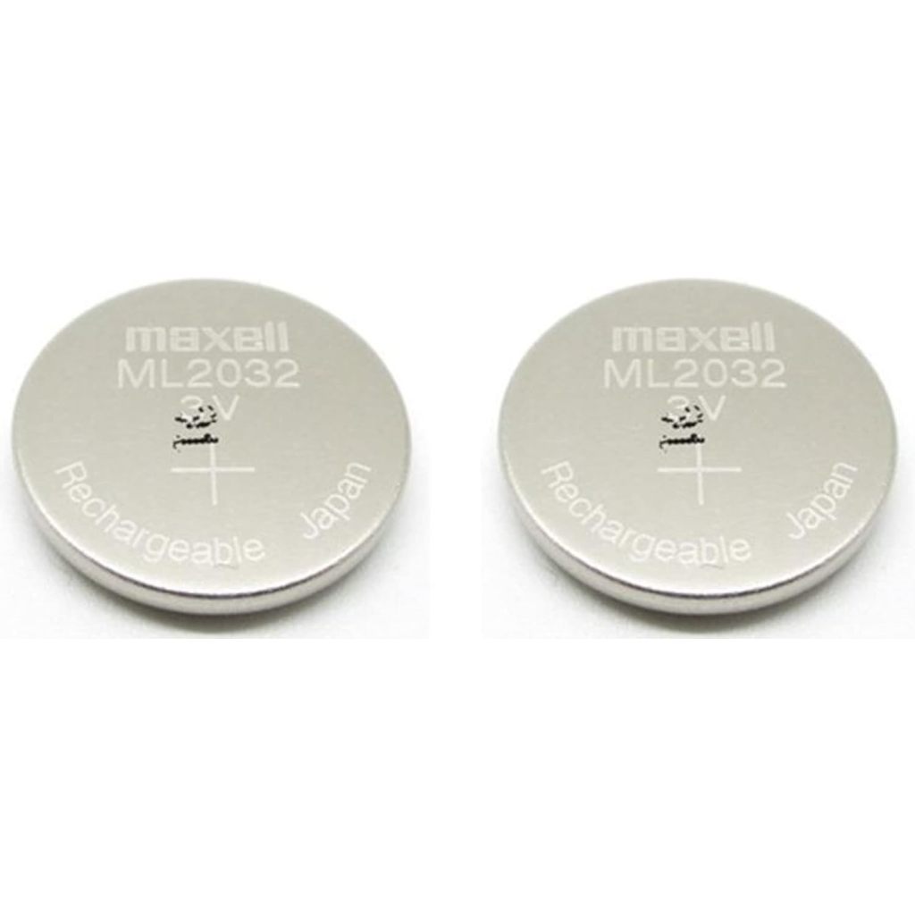 Japan Maxell Rechargeable 3V Coin Battery ML1220 ML2016 ML2025 ML2032 Replacement button cell SRAM RTC