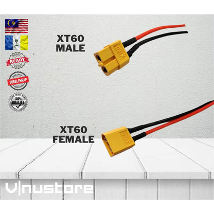 XT30 XT60 XT90 Lipo Battery Plug Male / Female With Cable 10CM For FPV Drone RC Connector Power Charging