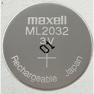 Japan Maxell Rechargeable 3V Coin Battery ML1220 ML2016 ML2025 ML2032 Replacement button cell SRAM RTC