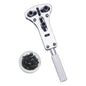 Watch Repair Back Case Opener 55mm / 34mm Adjustable Wrench Screw Cover Remover Tool Kit +18x Screw Battery Replacement
