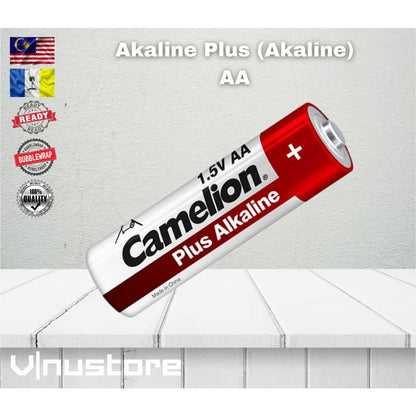 Camelion Batteries AA AAA Battery Super Heavy Duty & Akaline Plus 1.5V Bateri Camel Remote Control Clock