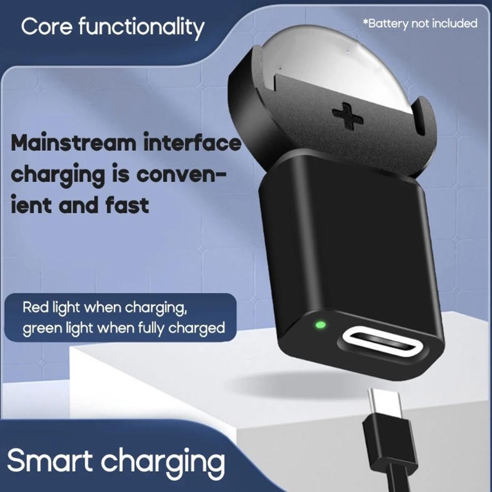 USB Type C Charger For 3.6V Coin Battery LIR2032 LIR2016 LIR2025 LIR1632 LIR1025 LIR1620 LIR1220 Batteries Bateri Button