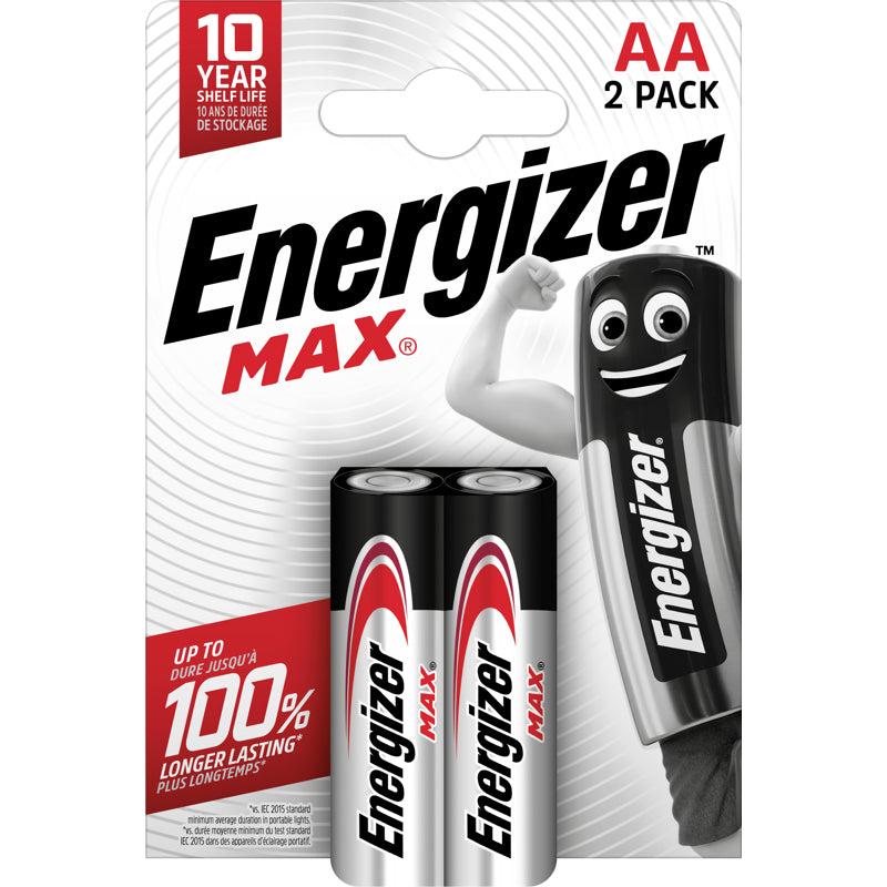Energizer MAX Alkaline Batteries AA AAA Battery Long Lasting