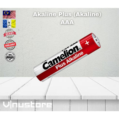 Camelion Batteries AA AAA Battery Super Heavy Duty & Akaline Plus 1.5V Bateri Camel Remote Control Clock