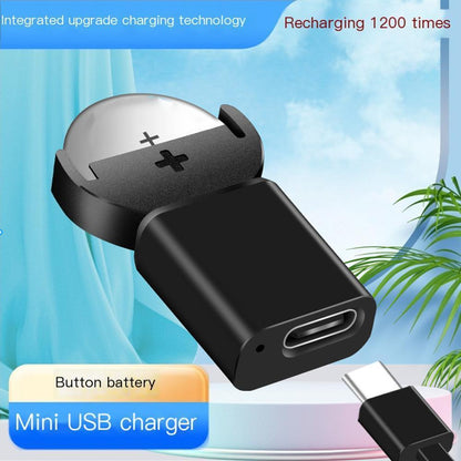 USB Type C Charger For 3.6V Coin Battery LIR2032 LIR2016 LIR2025 LIR1632 LIR1025 LIR1620 LIR1220 Batteries Bateri Button