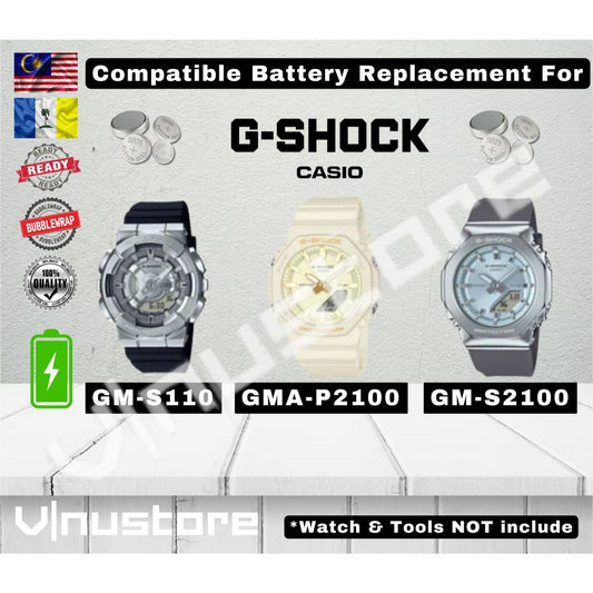 Battery For Casio G-Shock GM-S110 / GMA P2100 / GM S2110 ( MODULE 5730 ) Bateri
