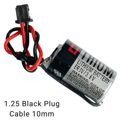 Ori TOSHIBA ER3V ER6V 3.6V 2400mAh PLC Lithium Battery With Plug ER14500 ER6VC119A ER6VC119B M70