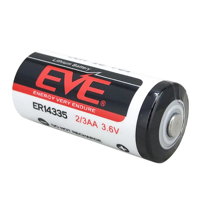 EVE ER14335 2/3AA 3.6V 1650mAh Lithium Battery | Original 2/3AA ER14335 Li-SOCl2 Cell