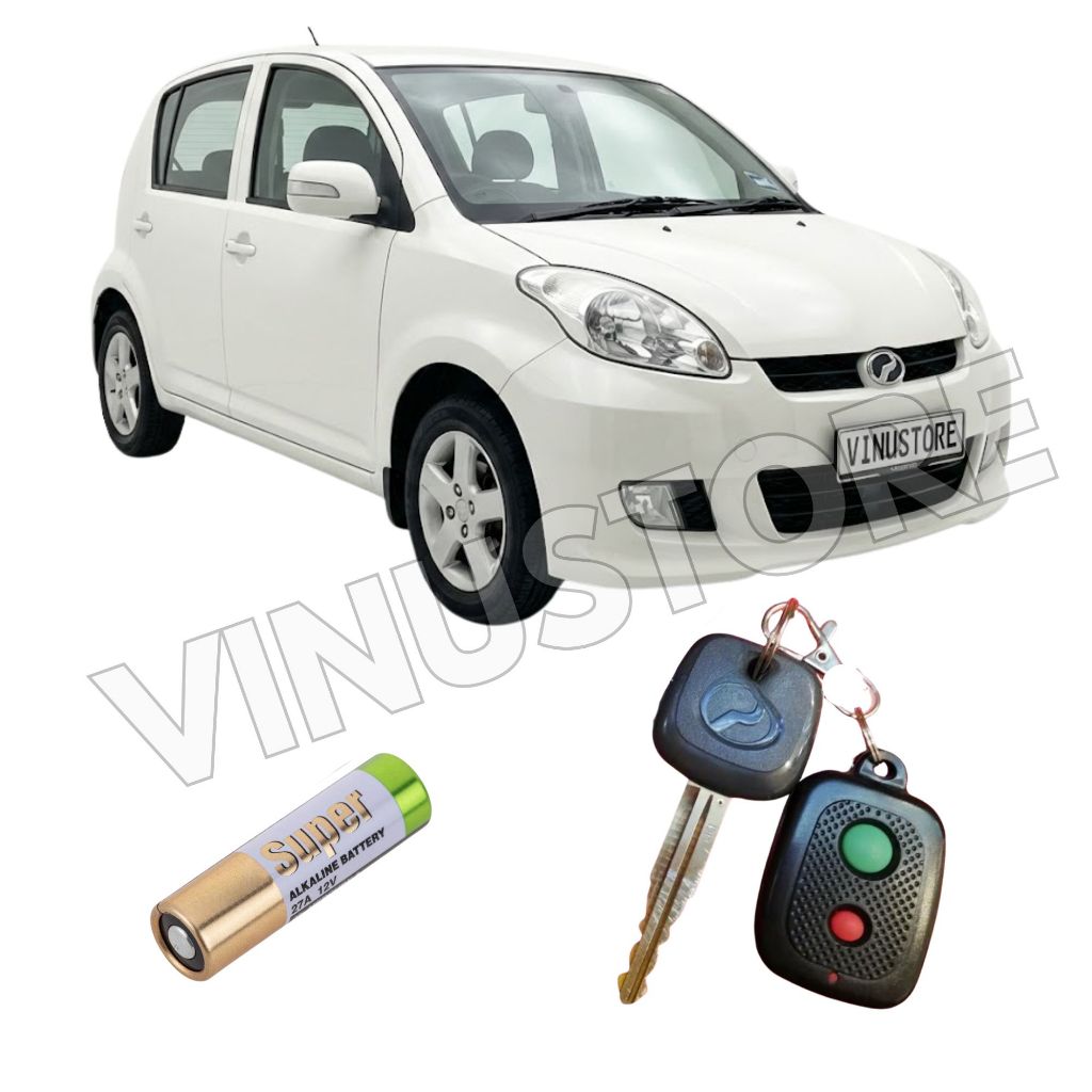 PERODUA | OLD | CAR REMOTE KEY BATTERY REPLACEMENT PENGGANTIAN BATERI KUNCI KERETA MYVI VIVA ALZA KENARI KELISA KANCIL