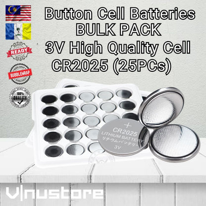 Button Cell Battery BULK PACK (Tray/Wholesale) 1.5V / 3V Lithium & Alkaline CR2032 CR2025 CR2016 CR1632 LR44 LR41 LR1130