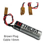 Ori TOSHIBA ER3V ER6V 3.6V 2400mAh PLC Lithium Battery With Plug ER14500 ER6VC119A ER6VC119B M70