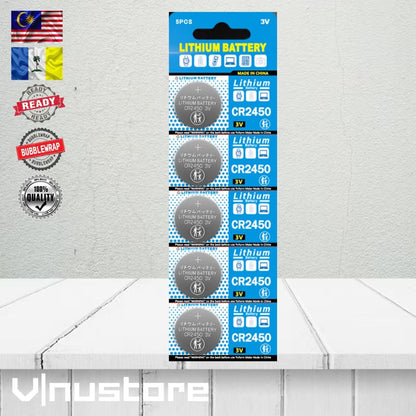 Button Cell Battery 1.5V / 3V Lithium & Alkaline AG3 AG10 AG13 CR2032 CR2025 CR2450 CR1632 LR44 LR41 LR1130