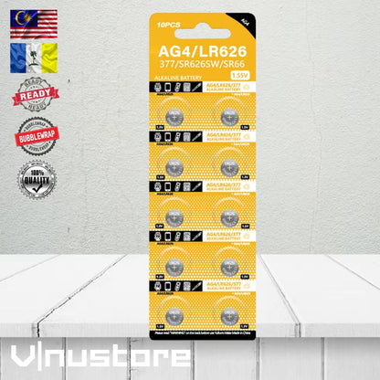 Button Cell Battery 1.5V / 3V Lithium & Alkaline AG3 AG10 AG13 CR2032 CR2025 CR2450 CR1632 LR44 LR41 LR1130