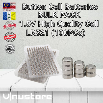 Button Cell Battery BULK PACK (Tray/Wholesale) 1.5V / 3V Lithium & Alkaline CR2032 CR2025 CR2016 CR1632 LR44 LR41 LR1130