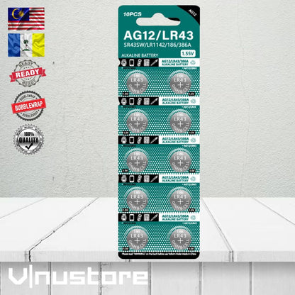 Button Cell Battery 1.5V / 3V Lithium & Alkaline AG3 AG10 AG13 CR2032 CR2025 CR2450 CR1632 LR44 LR41 LR1130