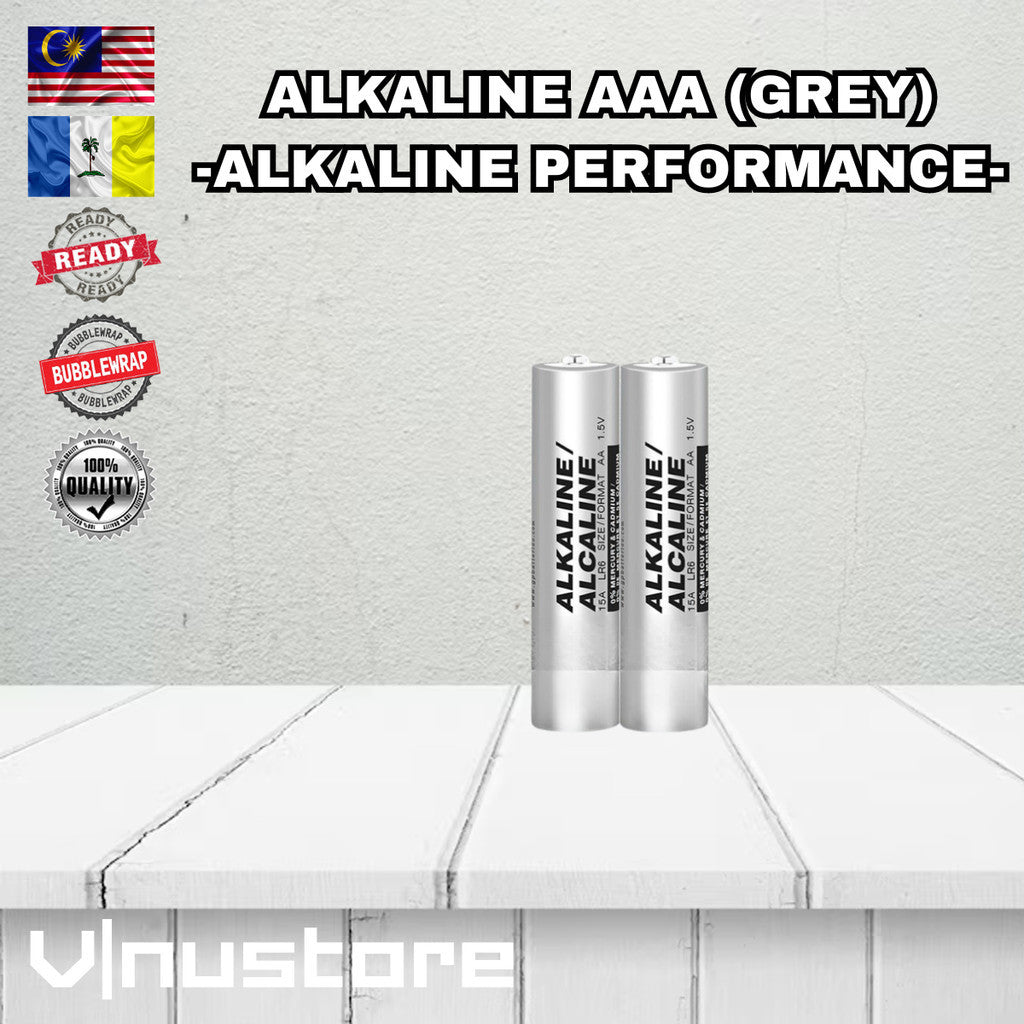 Original ALKALINE BATTERY • AA / AAA • 15A LR06 / 24A LR03 • Expire Year 2028  • Latest Bulk Stock