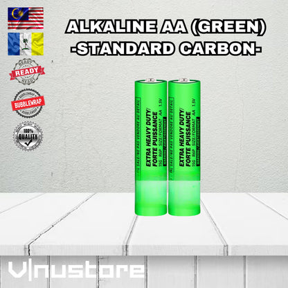 Original ALKALINE BATTERY • AA / AAA • 15A LR06 / 24A LR03 • Expire Year 2028  • Latest Bulk Stock